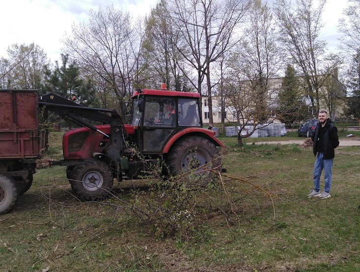 Субботник в городе Каменце