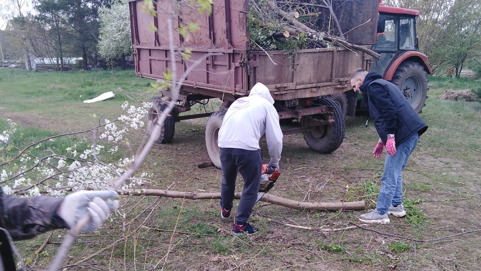 Субботник в городе Каменце